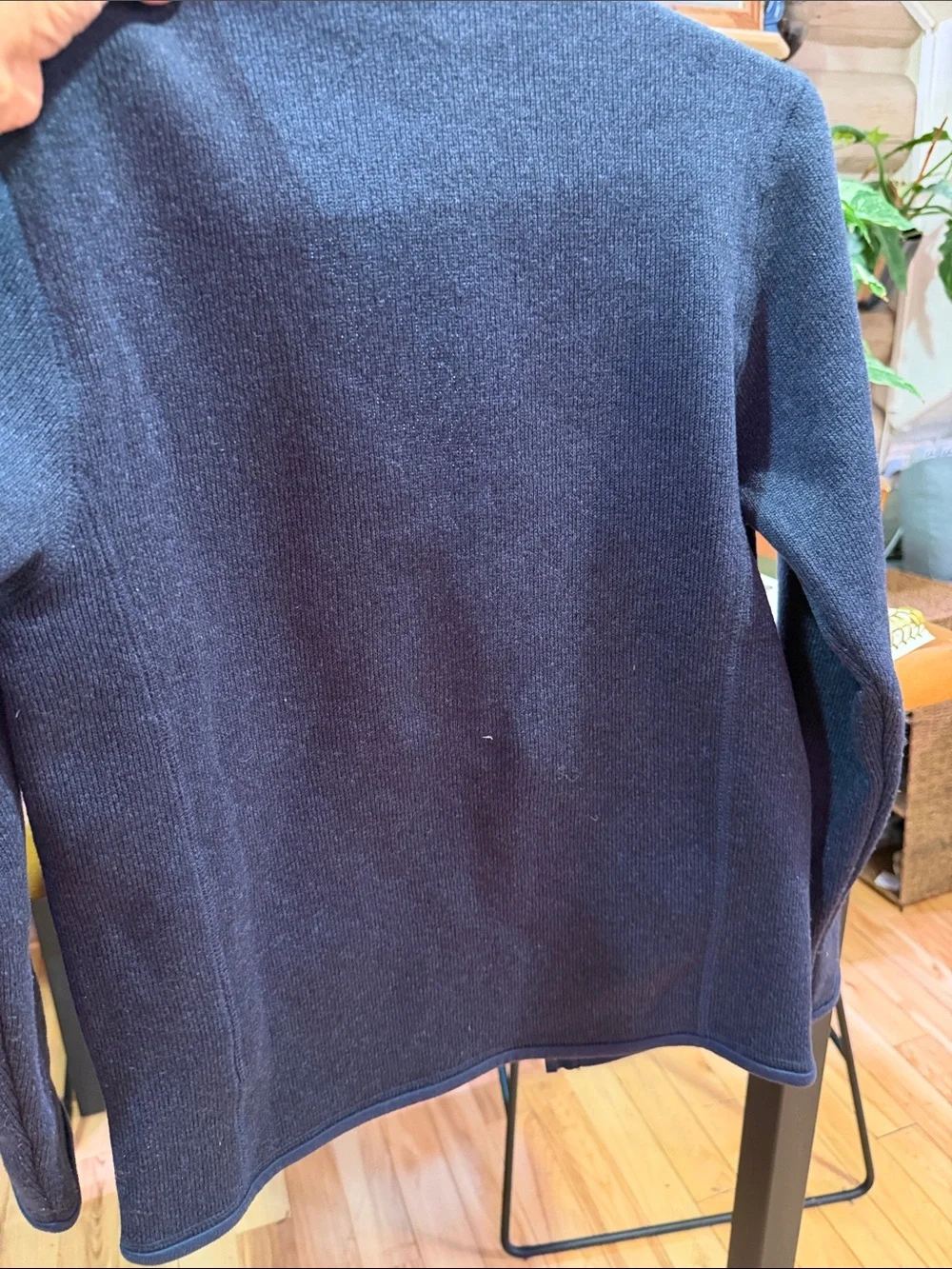 Patagonia Kids' Better Sweater Jacket Navy Blue Kids Zip-Up Fleece Jacket